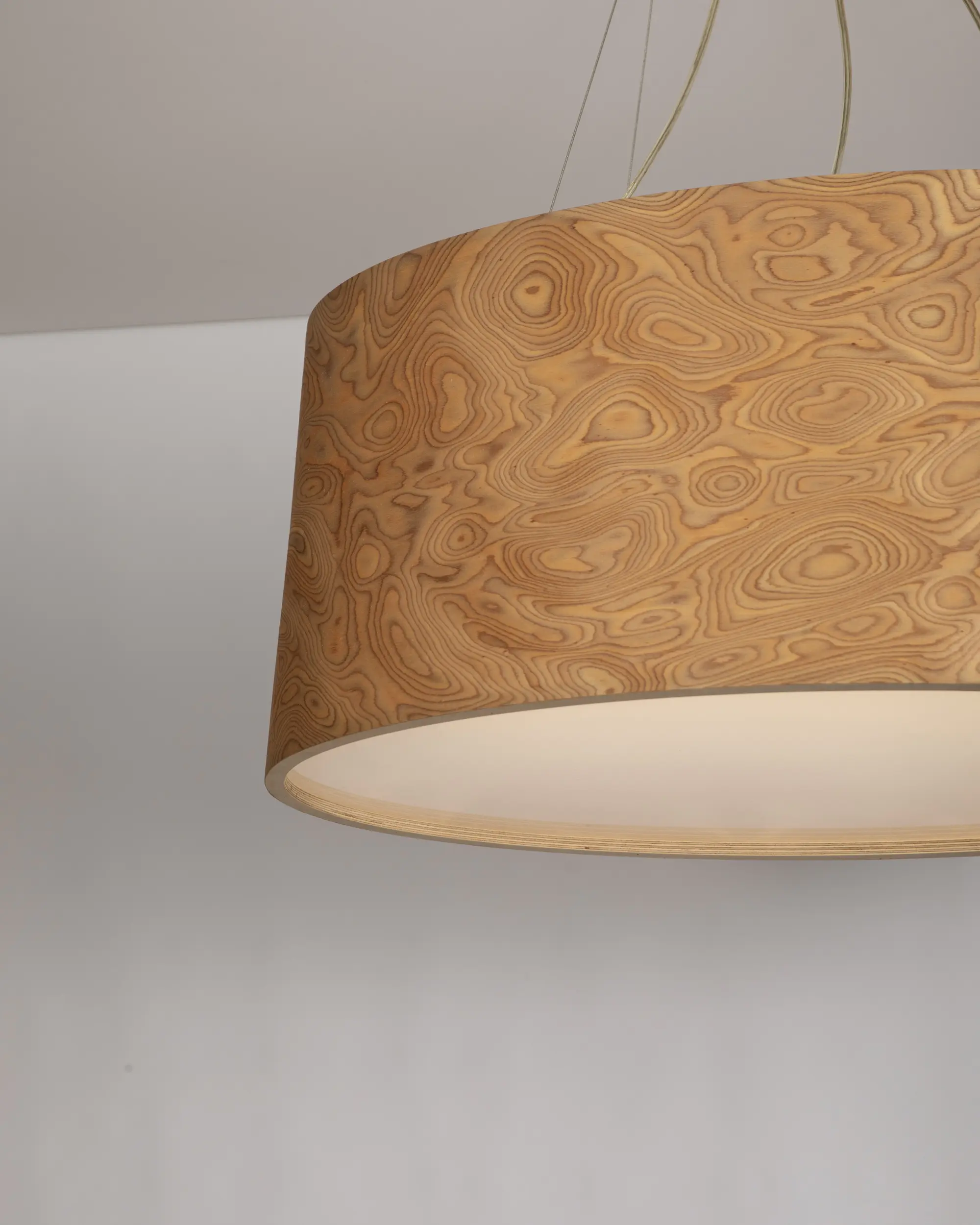 AURINKO Yapay Kök 70 cm ahşap tavan sarkıtı ahşap kaplama detay görünümü