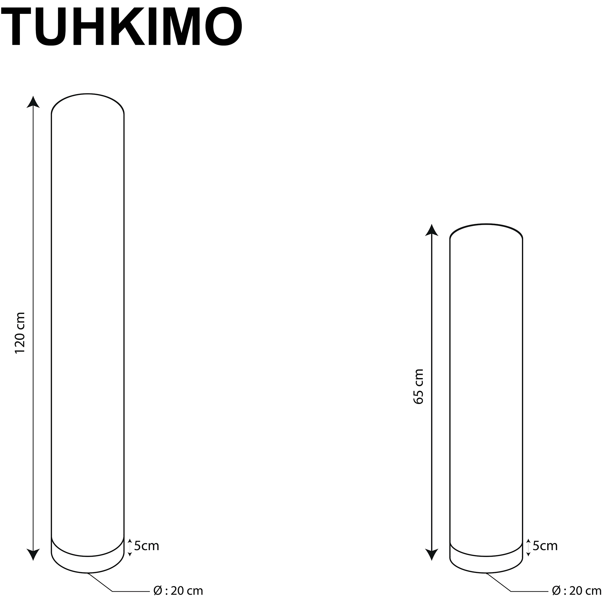 TUHKIMO Yapay Kök 120 cm ahşap lambader teknik ölçü çizimi